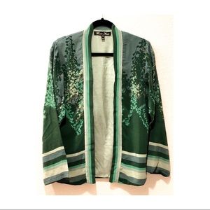 • Winter Kate • Vintage 100% silk top